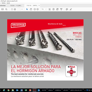 Foto Imcoinsa presenta su nueva gama de brocas +PILOT
